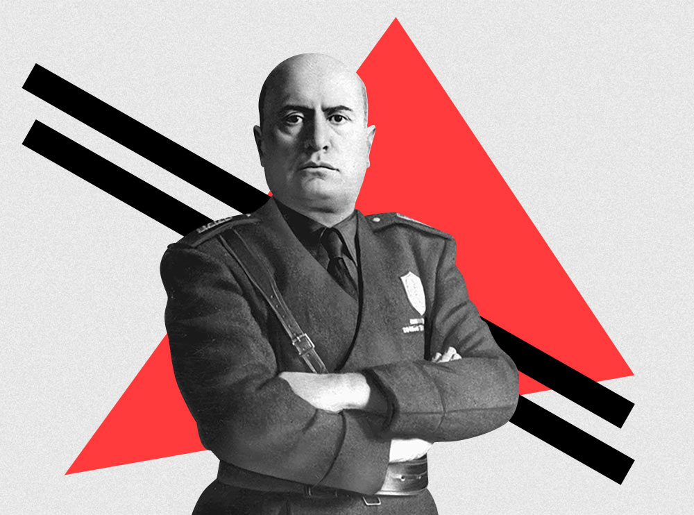 Муссолини говорит о новой войне